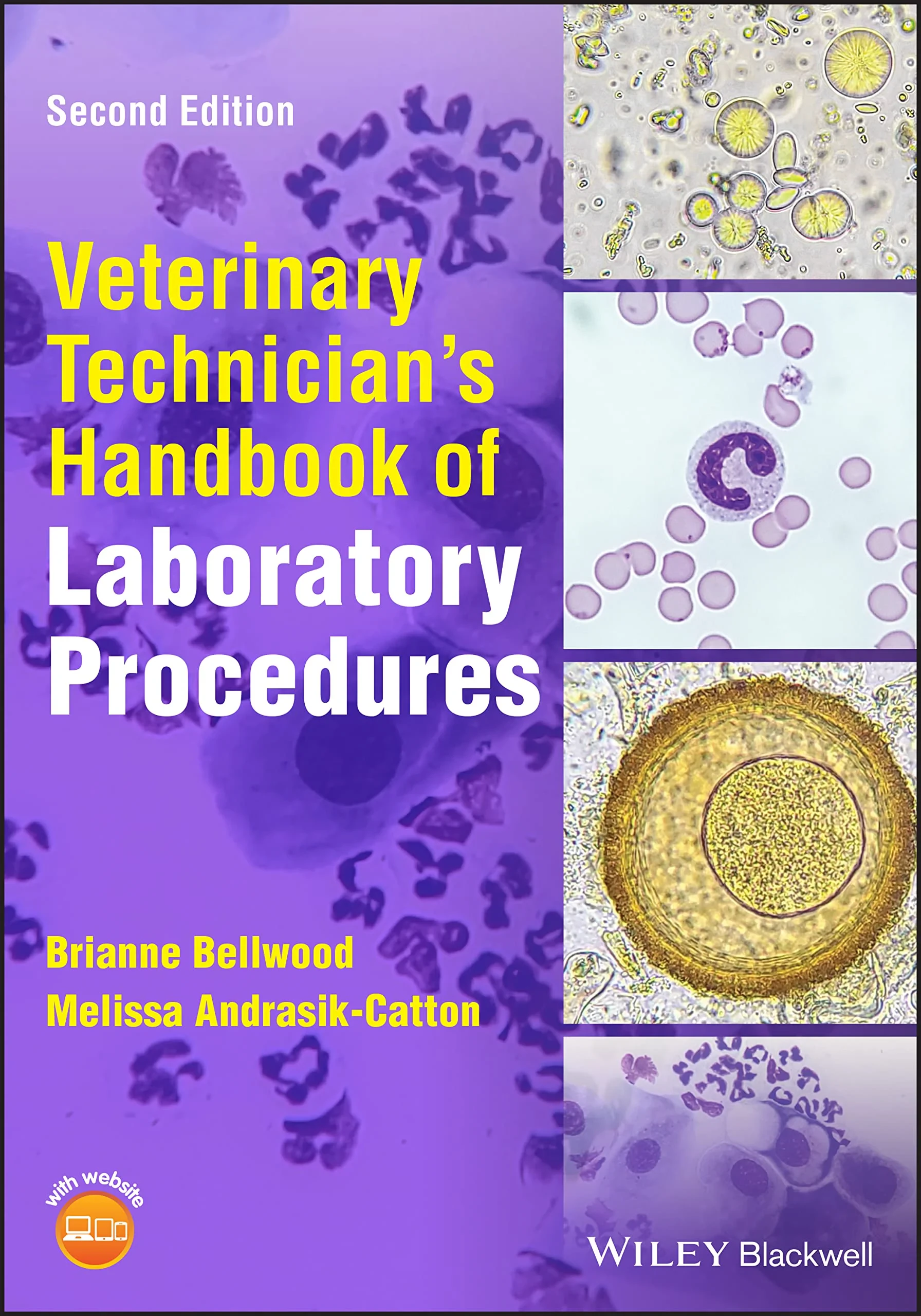 Coperta cărții "Veterinary Technician&amp;#146;s Handbook of Laboratory Procedures" de autor necunoscut