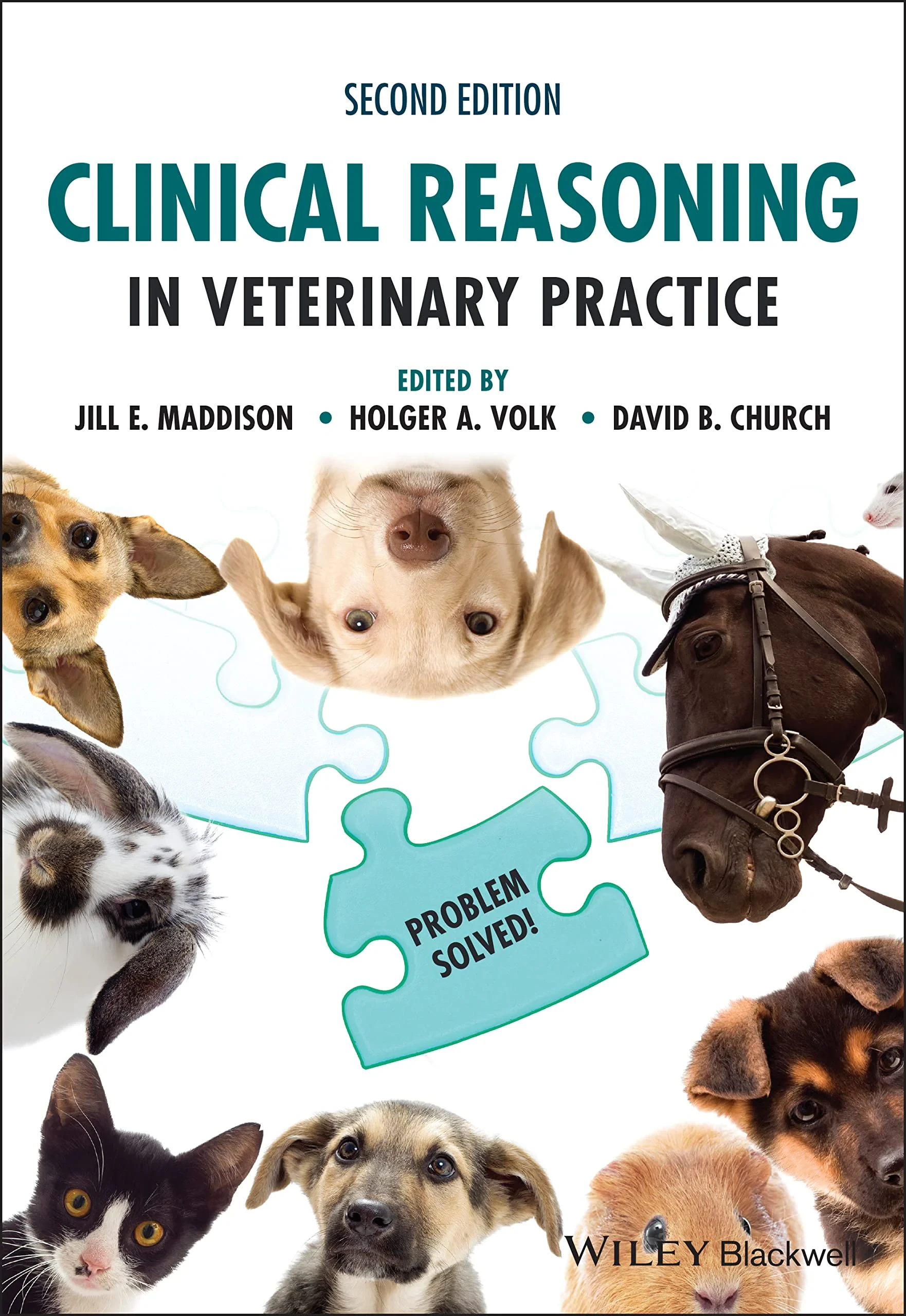 Coperta cărții "Clinical Reasoning in Veterinary Practice" de autor necunoscut