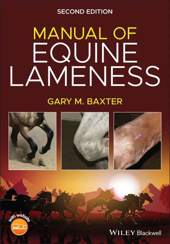 Coperta cărții "Manual of Equine Lameness 2nd Edition" de autor necunoscut