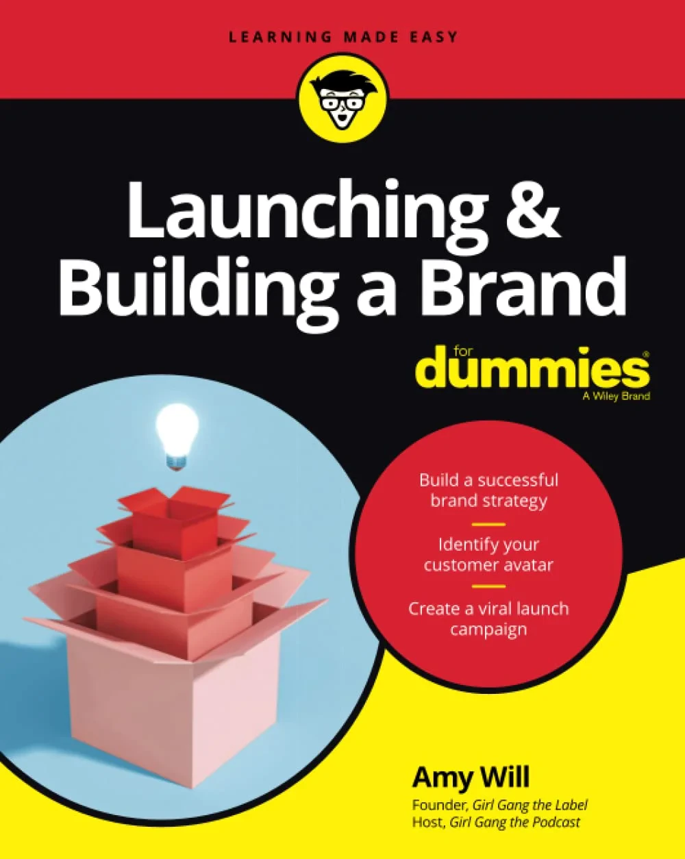 Coperta cărții "Launching &amp; Building a Brand For Dummies" de autor necunoscut