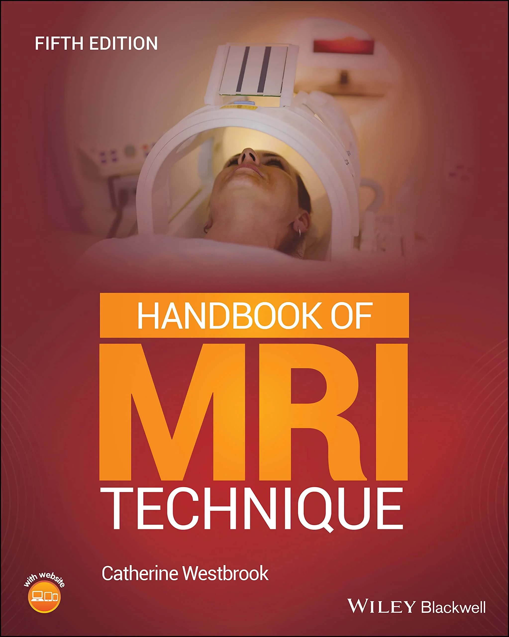 Coperta cărții "Handbook of MRI Technique" de autor necunoscut
