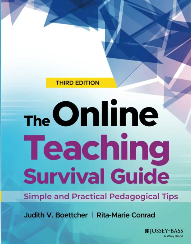 Coperta cărții "The Online Teaching Survival Guide: Simple and Practical Pedagogical Tips" de autor necunoscut