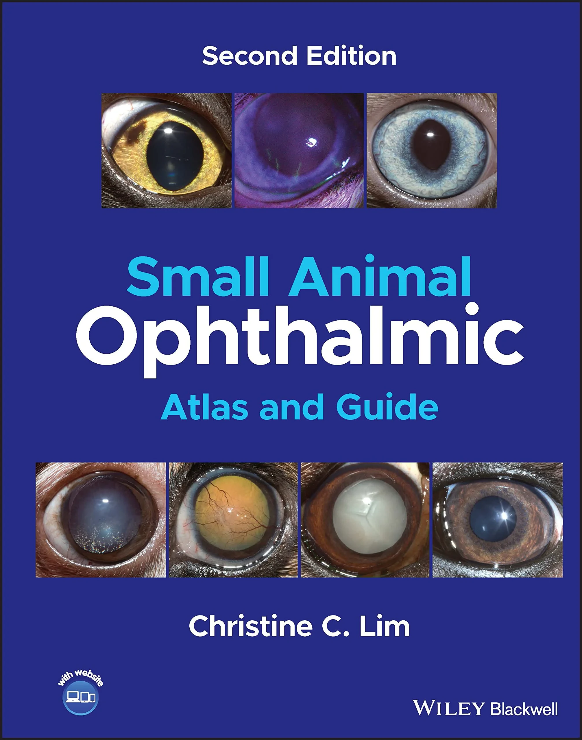 Coperta cărții "Small Animal Ophthalmic Atlas and Guide, 2nd Edition" de autor necunoscut