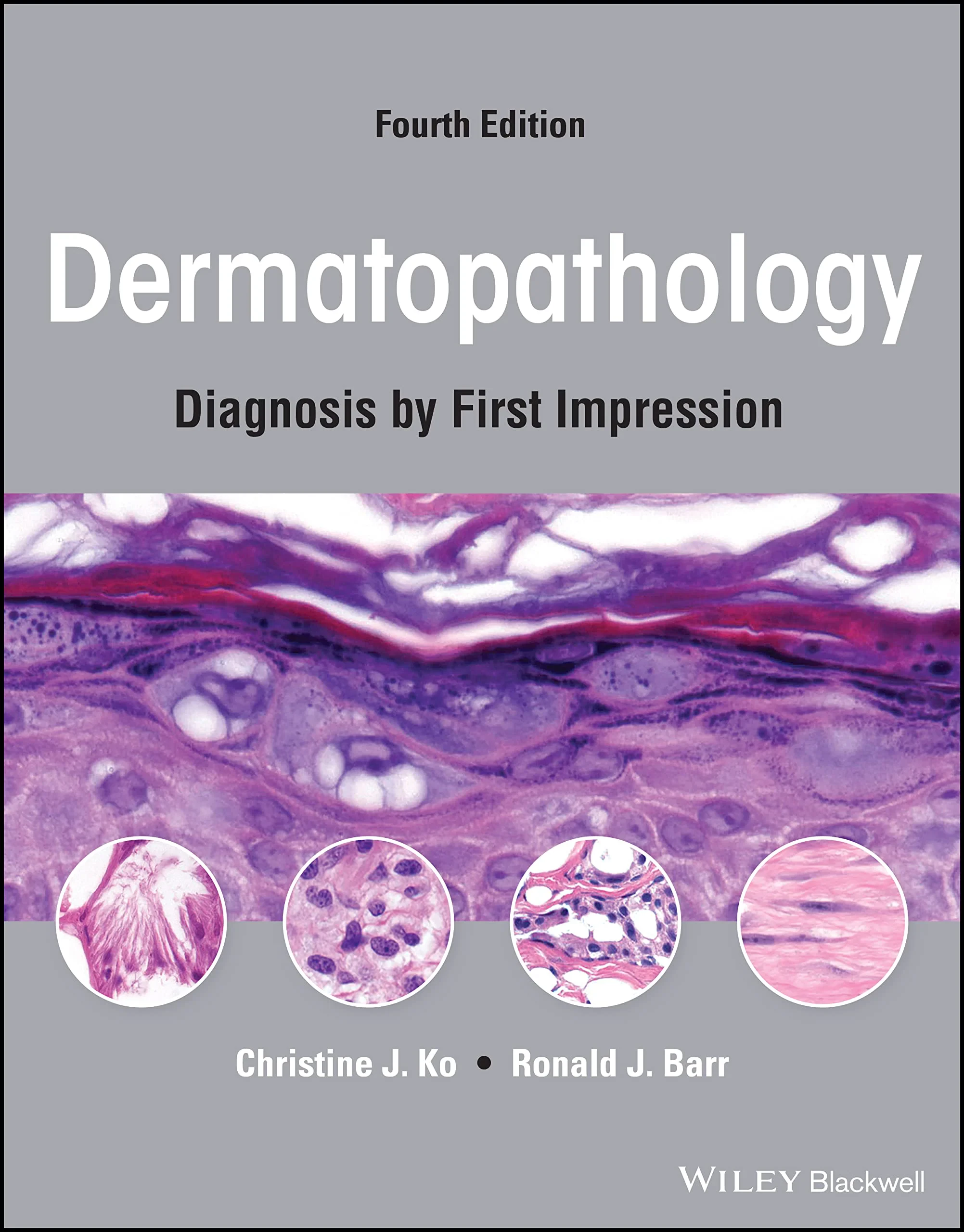 Coperta cărții "Dermatopathology: Diagnosis by First Impression" de autor necunoscut
