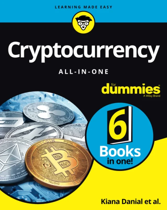 Coperta cărții "Cryptocurrency All&amp;#150;in&amp;#150;One For Dummies" de autor necunoscut