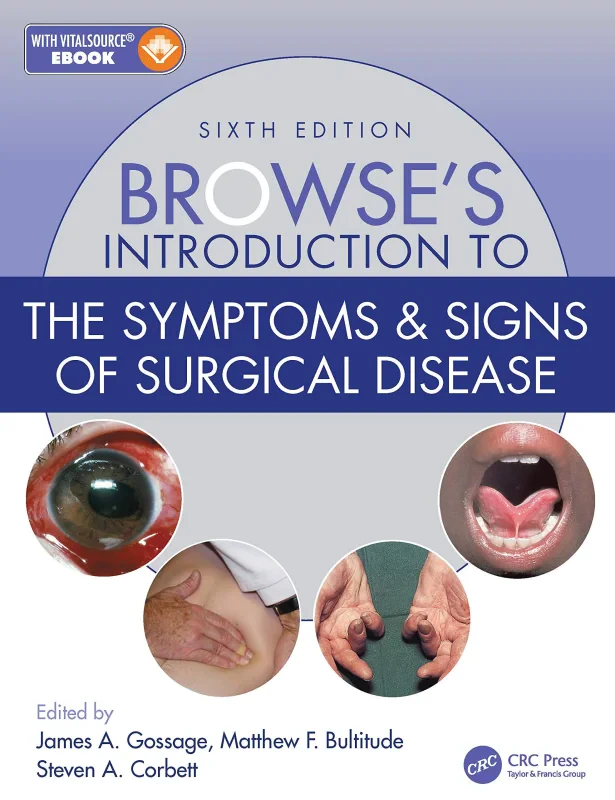 Coperta cărții "Browse&amp;#146;s Introduction to the Symptoms &amp; Signs of Surgical Disease" de autor necunoscut