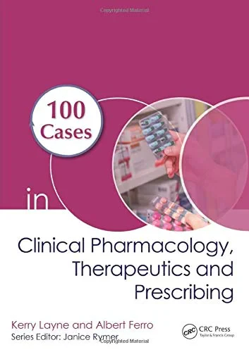 Coperta cărții "100 Cases in Clinical Pharmacology, Therapeutics and Prescribing" de autor necunoscut