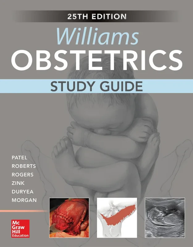 Coperta cărții "Williams Obstetrics, 25th Edition, Study Guide" de autor necunoscut