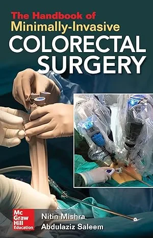 Coperta cărții "The Handbook of Minimally-Invasive Colorectal Surgery" de autor necunoscut