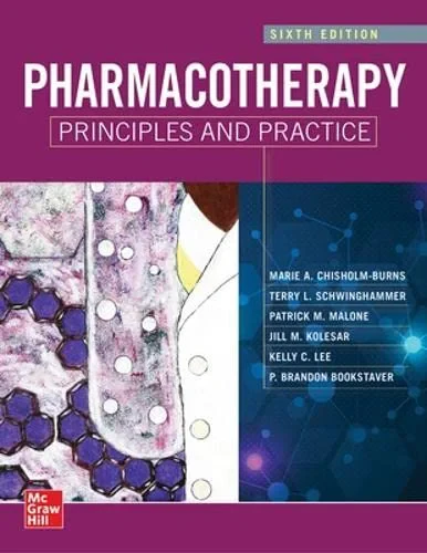 Coperta cărții "Pharmacotherapy Principles and Practice, Sixth Edition" de autor necunoscut