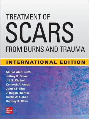 Coperta cărții "Treatment of Scars from Burns and Trauma" de autor necunoscut