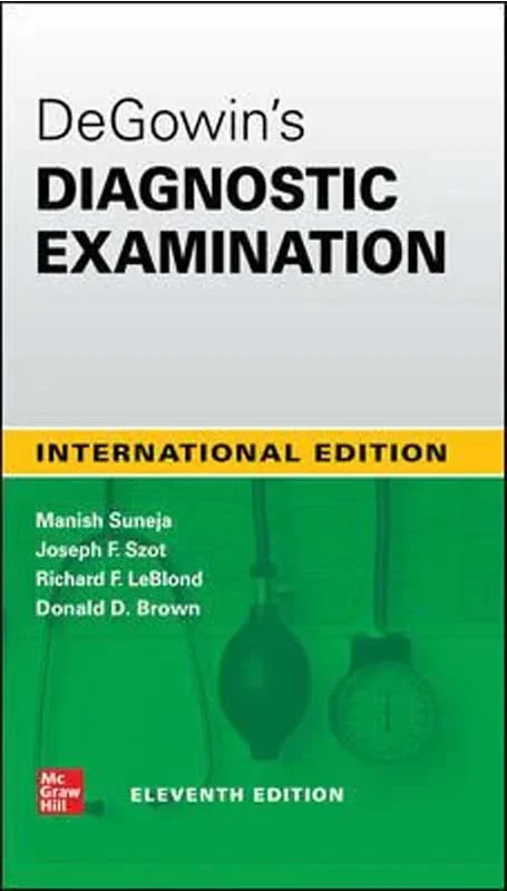 Coperta cărții "DeGowin&amp;#146;s Diagnostic Examination, 11th Edition" de autor necunoscut