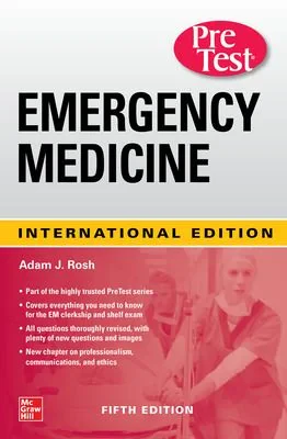 Coperta cărții "Pretest Emergency Medicine 5th edition" de autor necunoscut