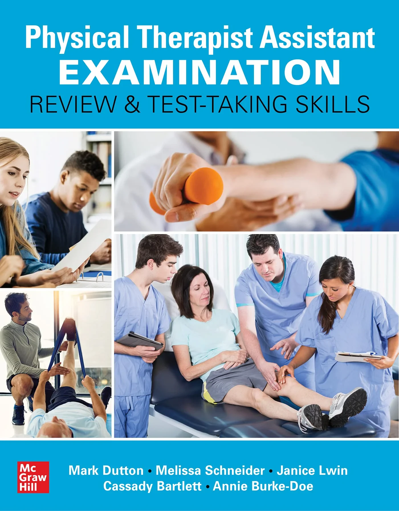 Coperta cărții "Physical Therapist Assistant Examination Review and Test-Taking Skills" de autor necunoscut