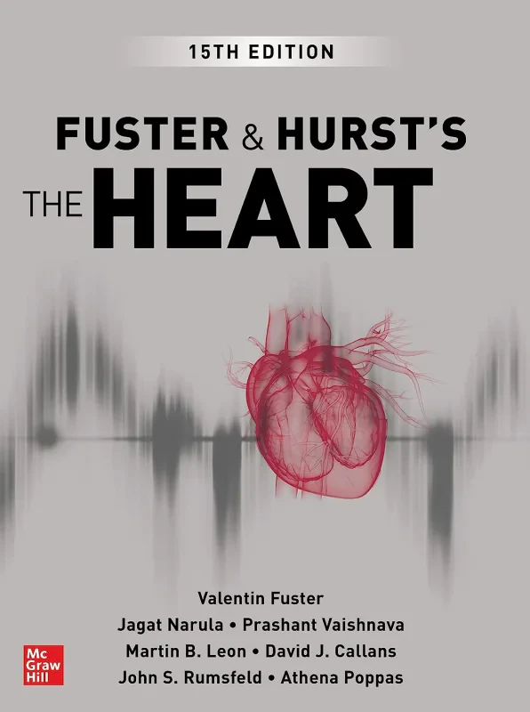 Coperta cărții "Fuster And Hursts The Heart 15Ed" de autor necunoscut