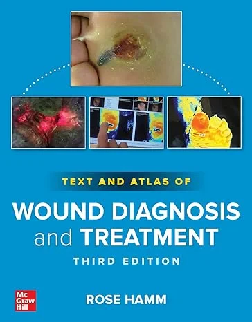 Coperta cărții "Text and Atlas of Wound Diagnosis and Treatment, Third Edition" de autor necunoscut