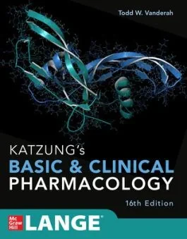 Coperta cărții "Basic and Clinical Pharmacology 16 edition" de autor necunoscut