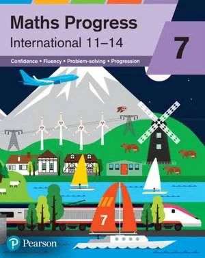 Coperta cărții "Maths Progress International Year 7 Student Book" de autor necunoscut