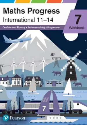 Coperta cărții "Maths Progress International Year 7 Workbook" de autor necunoscut