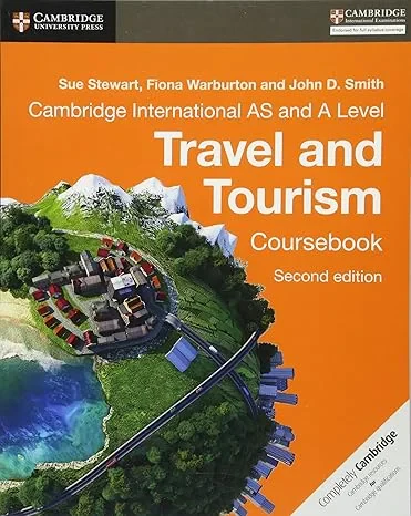 Coperta cărții "Cambridge International AS and A Level Travel and Tourism Coursebook 2nd Edition" de autor necunoscut
