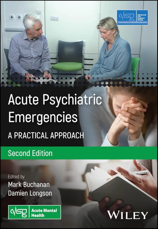 Coperta cărții "Acute Psychiatric Emergencies: A Practical Approach (Advanced Life Support Group)" de autor necunoscut