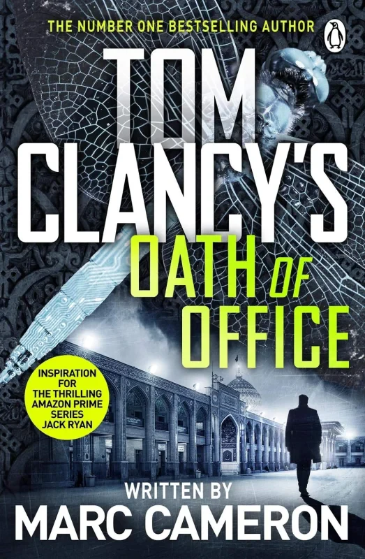 Coperta cărții "Tom Clancy&#039;s Oath of Office" de autor necunoscut