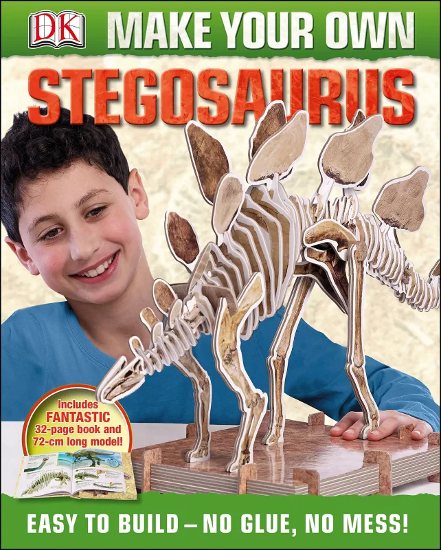 Coperta cărții "Make Your Own Stegosaurus" de autor necunoscut