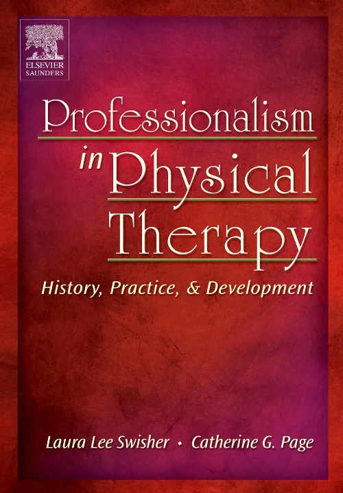 Coperta cărții "Professionalism in Physical Therapy" de autor necunoscut