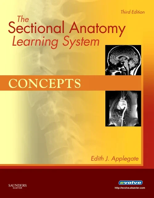 Coperta cărții "The Sectional Anatomy Learning System" de autor necunoscut