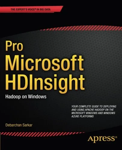 Coperta cărții "Pro Microsoft HDInsight" de autor necunoscut