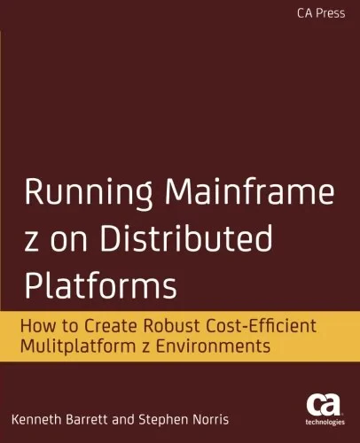 Coperta cărții "Running Mainframe z on Distributed Platforms" de autor necunoscut