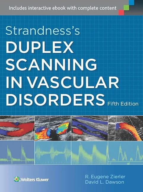 Coperta cărții "Strandness's Duplex Scanning in Vascular Disorders" de autor necunoscut