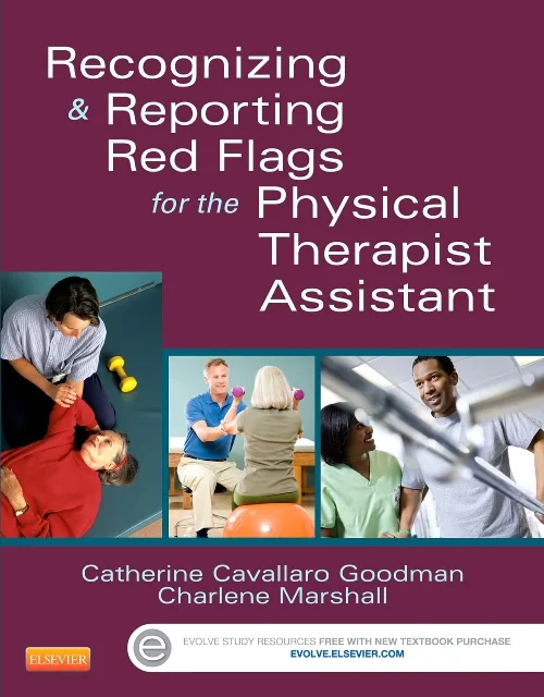 Coperta cărții "Recognizing and Reporting Red Flags for the Physical Therapist Assistant" de autor necunoscut
