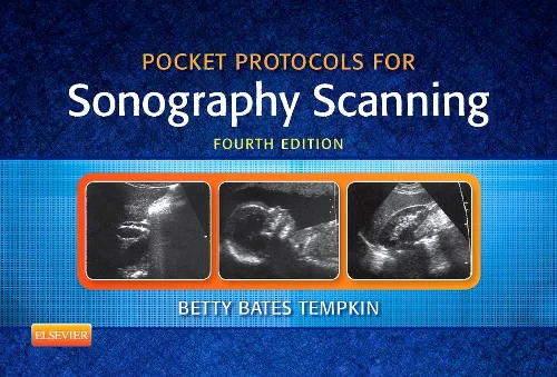 Coperta cărții "Pocket Protocols for Sonography Scanning" de autor necunoscut
