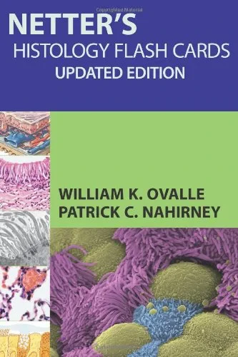 Coperta cărții "Netter's Histology Flash Cards, Updated Edition" de autor necunoscut
