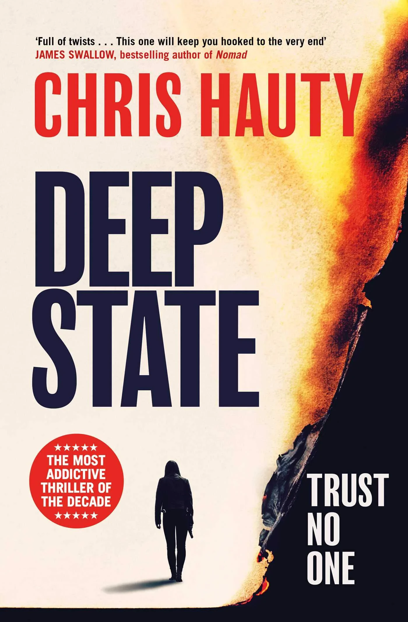 Coperta cărții "Deep State: The most addictive thriller of the decade" de autor necunoscut