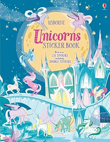 Coperta cărții "Unicorns Sticker Book (Sticker Books): 1" de autor necunoscut