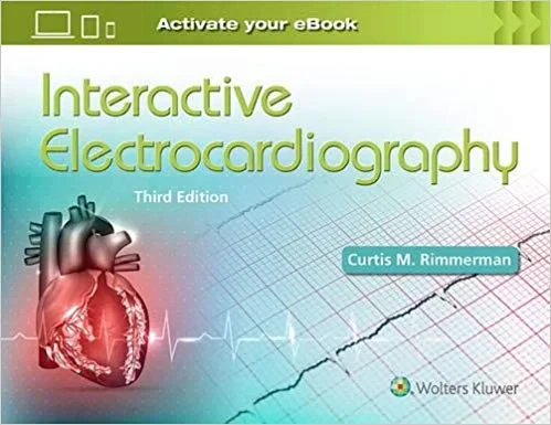 Coperta cărții "Interactive Electrocardiography" de autor necunoscut
