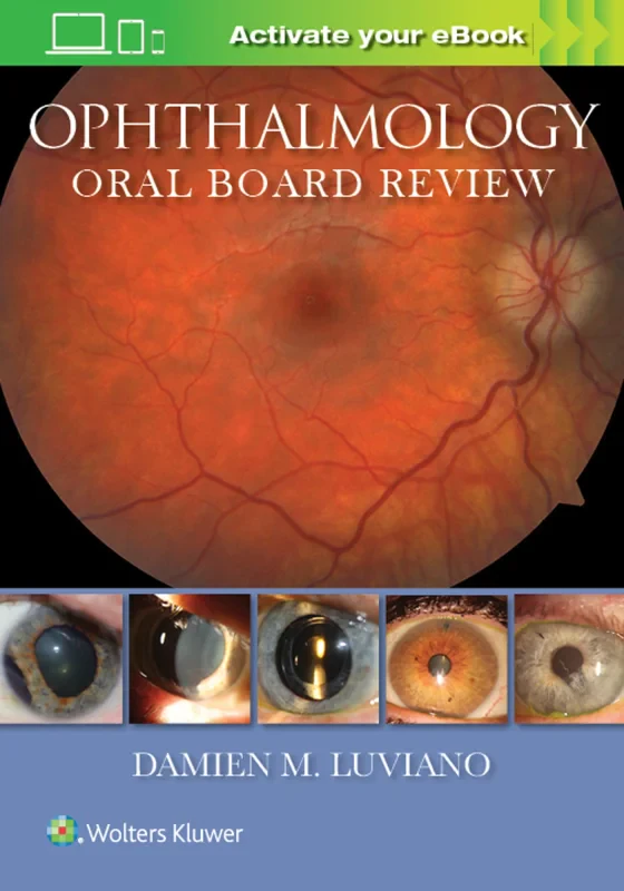 Coperta cărții "Ophthalmology Oral Board Review" de autor necunoscut