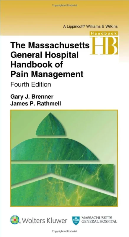 Coperta cărții "The Massachusetts General Hospital Handbook of Pain Management, Fourth edition" de autor necunoscut