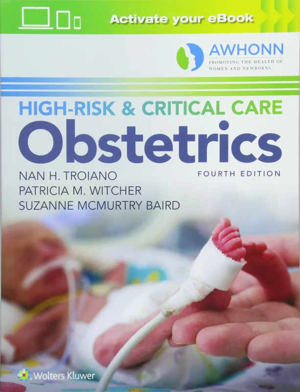 Coperta cărții "AWHONN&amp;#146;s High-Risk &amp; Critical Care Obstetrics" de autor necunoscut