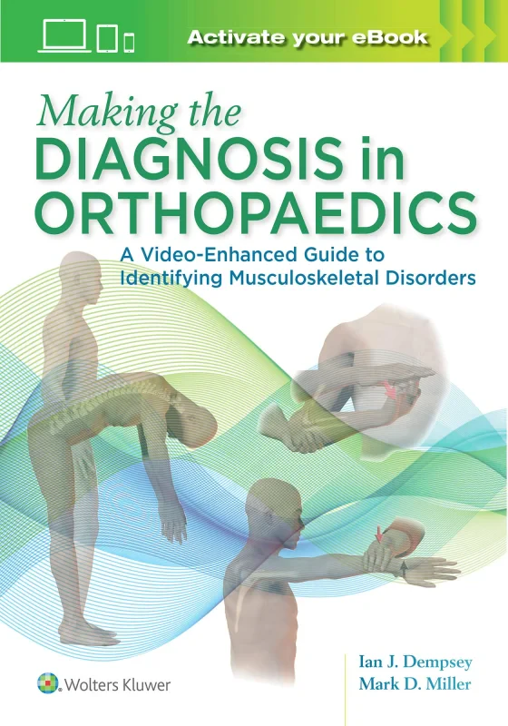 Coperta cărții "Making the Diagnosis in Orthopaedics: A Multimedia Guide" de autor necunoscut