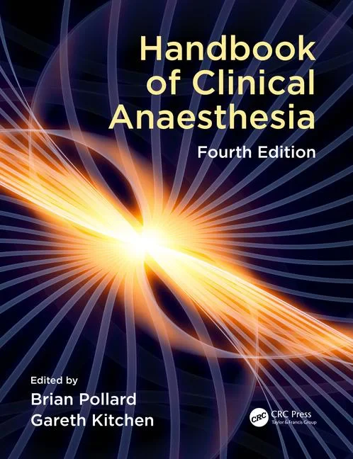 Coperta cărții "Handbook of Clinical Anaesthesia, Fourth edition" de autor necunoscut