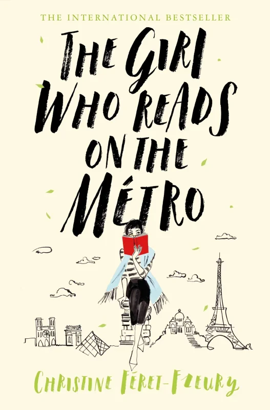 Coperta cărții "The Girl Who Reads on the M&amp;#233;tro" de autor necunoscut