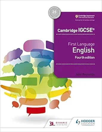 Coperta cărții "Cambridge IGCSE First Language English 4th edition: Hodder Education Group" de autor necunoscut