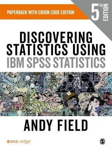 Coperta cărții "Discovering Statistics Using IBM SPSS Statistics" de autor necunoscut