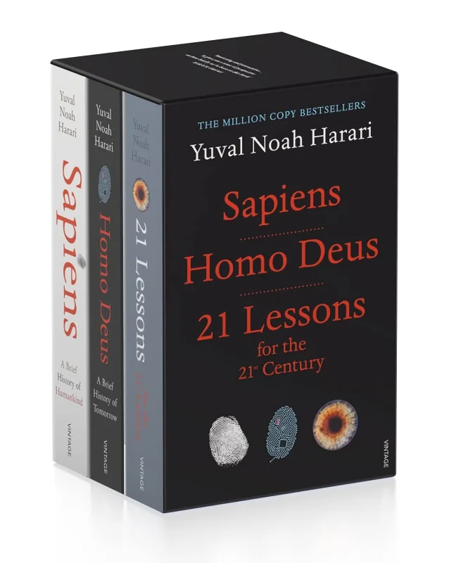Coperta cărții "Yuval Noah Harari Box Set" de autor necunoscut