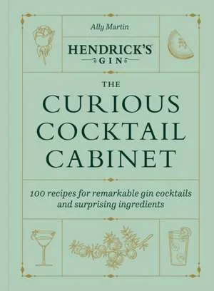 Coperta cărții "The Curious Cocktail Cabinet" de autor necunoscut