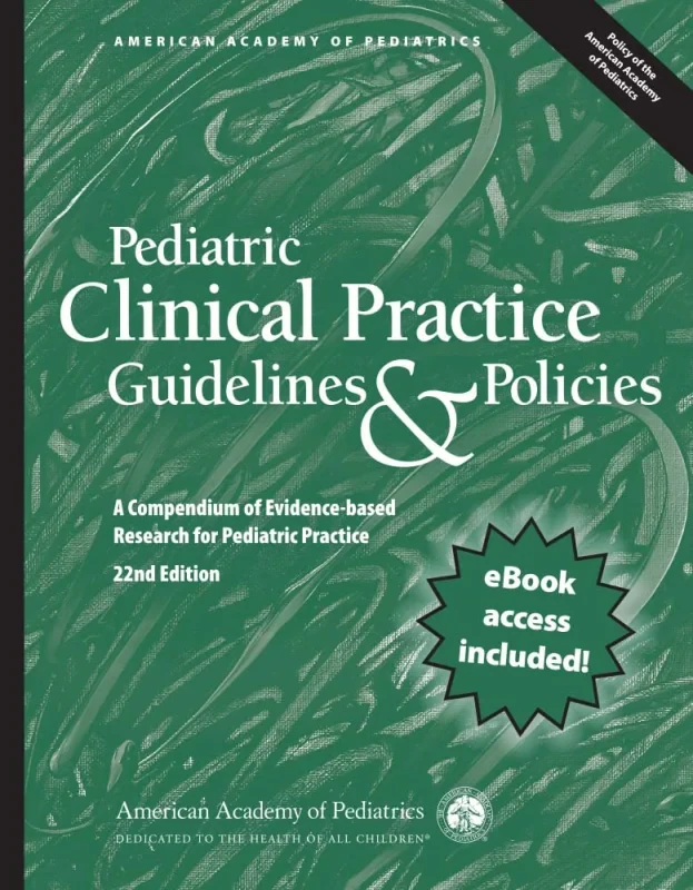 Coperta cărții "Pediatric Clinical Practice Guidelines &amp; Policies" de autor necunoscut