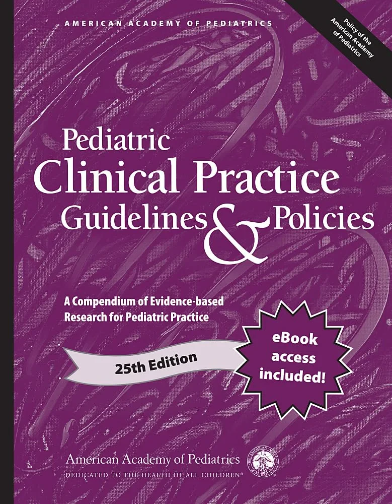 Coperta cărții "Pediatric Clinical Practice Guidelines &amp; Policies: A Compendium of Evidence-based Research for Pediatric Practice" de autor necunoscut